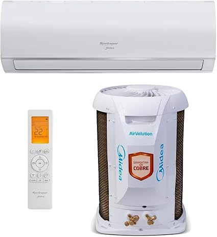 Ar-condicionado Split 9000 Btus Springer Midea Airvolution High Wall Fixo Só Frio
