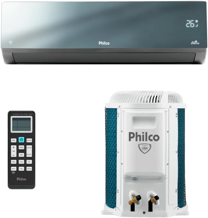 Ar Condicionado Philco Split Inverter 9000 BTUs Quente/Frio