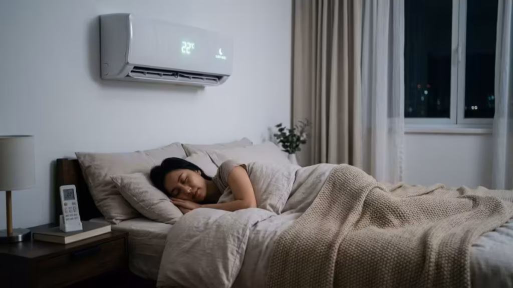 Melhor Função do Ar-Condicionado para Dormir